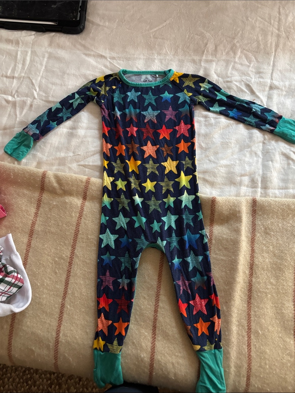 Little sleepies with bottom zipper